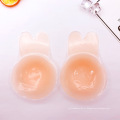 article chaud en forme d&#39;oreille de lapin en silicone invisible soulever la couverture de mamelon